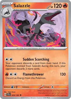 Salazzle 024/142 Stellar Crown