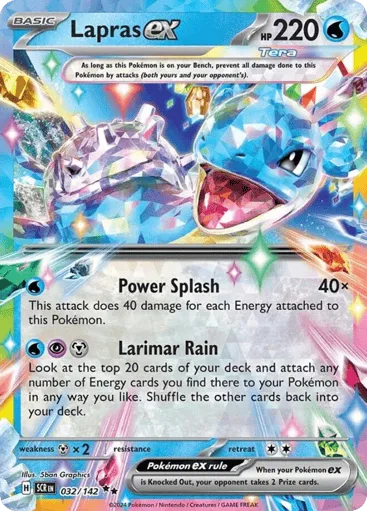 Lapras ex 032/142 Stellar Crown