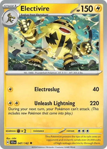 Electivire 047/142 Stellar Crown