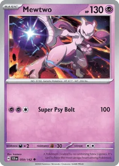 Mewtwo 059/142 Stellar Crown