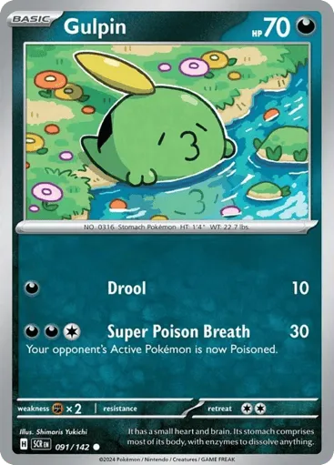 Gulpin 091/142 Stellar Crown