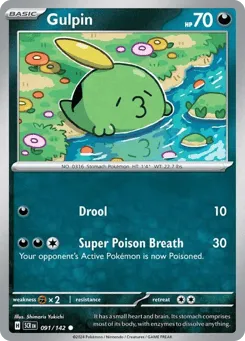 Gulpin 091/142 Stellar Crown