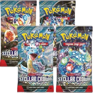 Stellar Crown Booster Pack Art Bundle (Set of 4)