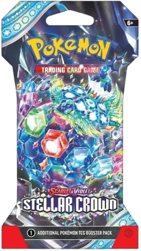 Stellar Crown Sleeved Booster Pack