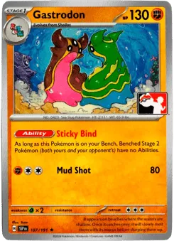 Gastrodon 107/191 Play Pokemon Stamp Surging Sparks