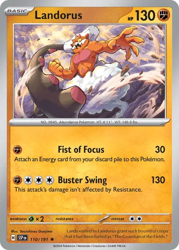 Landorus 110/191 Surging Sparks