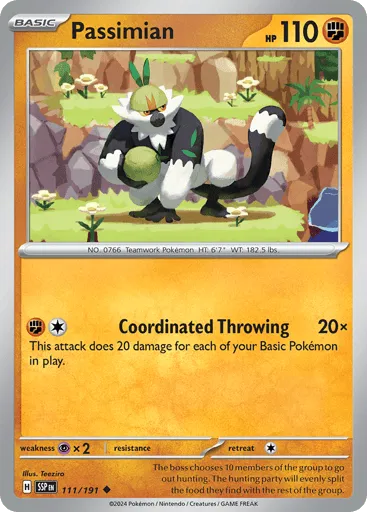 Passimian 111/191 Surging Sparks