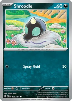 Shroodle 120/191 Surging Sparks