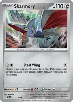 Skarmory 124/191 Surging Sparks