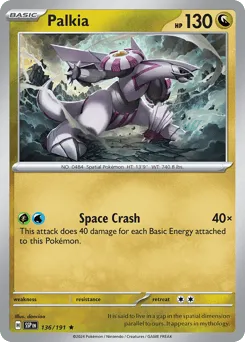 Palkia 136/191 Surging Sparks