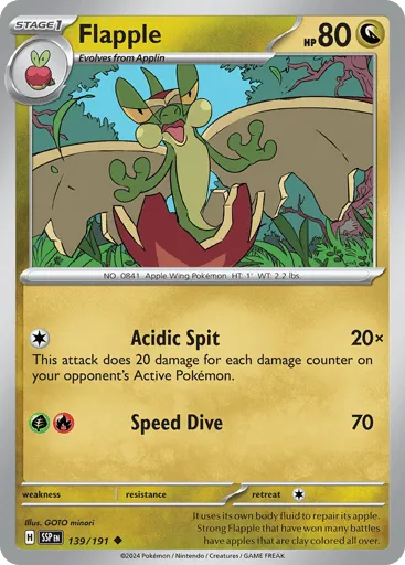 Flapple 139/191 Surging Sparks
