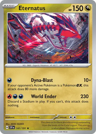 Eternatus 141/191 Surging Sparks