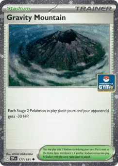 Gravity Mountain 177/191 Pokemon Gym Surging Sparks