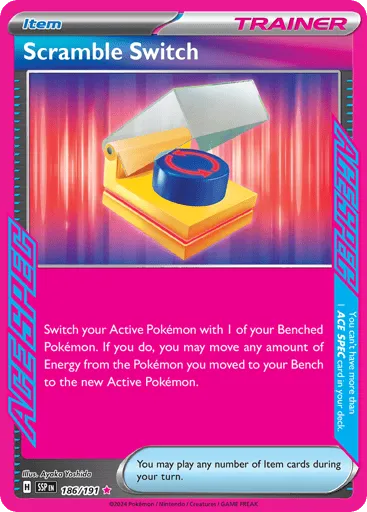 Scramble Switch 186/191 Surging Sparks