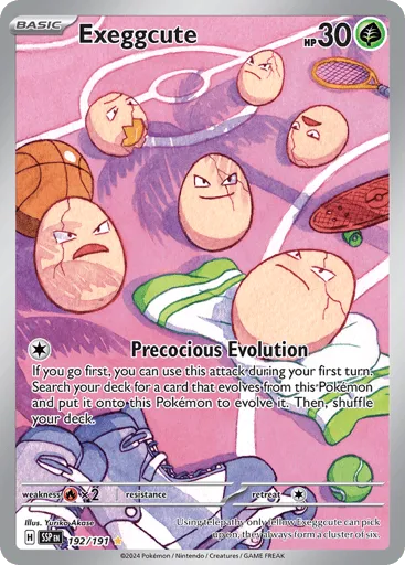 Exeggcute 192/191 Surging Sparks