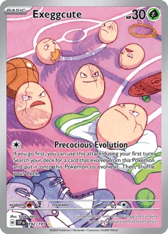 Exeggcute 192/191 Surging Sparks