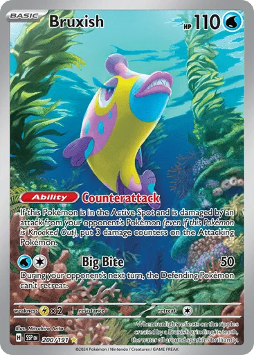 Bruxish 200/191 Surging Sparks