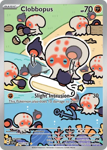 Clobbopus 207/191 Surging Sparks