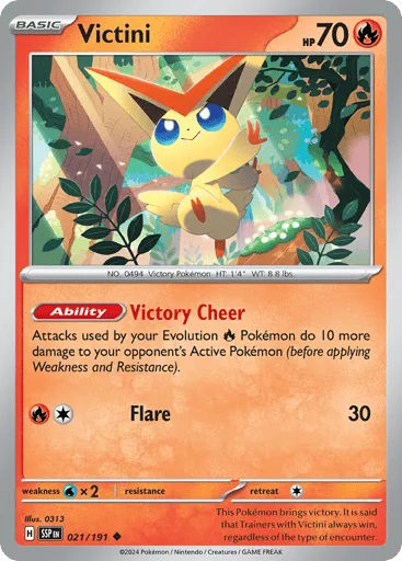 Victini 021/191 Surging Sparks