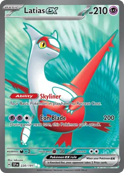Latias ex 220/191 Surging Sparks