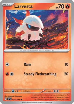 Larvesta 024/191 Surging Sparks