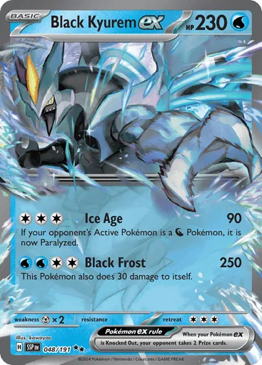 Black Kyurem ex 048/191 Surging Sparks