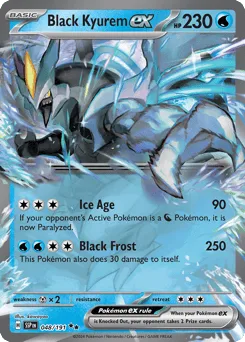 Black Kyurem ex 048/191 Surging Sparks
