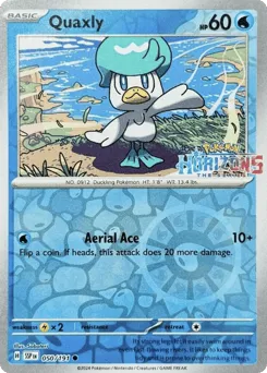 Quaxly 050/191 Pokemon Horizons Stamp Surging Sparks