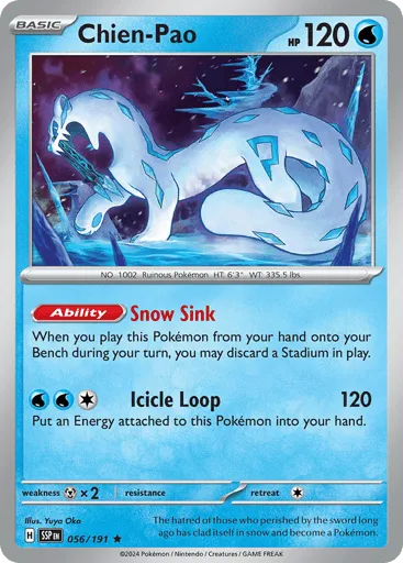 Chien-Pao 056/191 Surging Sparks