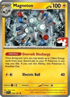 Magneton 059/191 Play Pokemon Stamp Surging Sparks