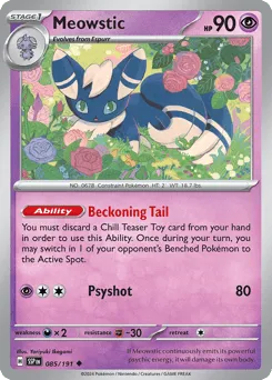 Meowstic 085/191 Surging Sparks