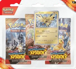Surging Sparks 3-Pack Blisters - Zapdos