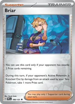 Briar 100/131 Reverse Holo Prismatic Evolutions