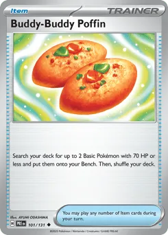 Buddy-Buddy Poffin 101/131 Normal Prismatic Evolutions