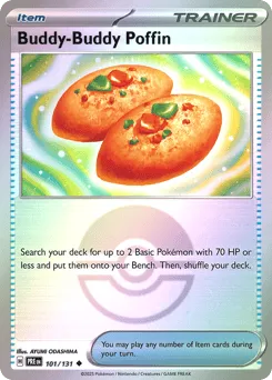 Buddy-Buddy Poffin 101/131 Poké Ball Prismatic Evolutions