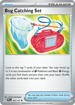 Bug Catching Set 102/131 Normal Prismatic Evolutions