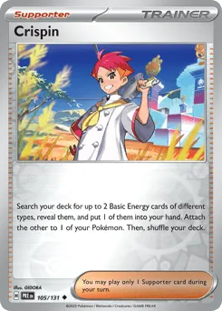 Crispin 105/131 Reverse Holo Prismatic Evolutions