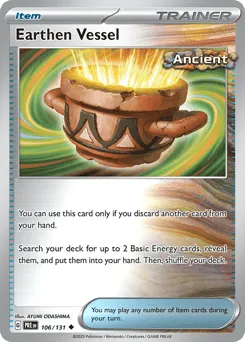 Earthen Vessel 106/131 Reverse Holo Prismatic Evolutions