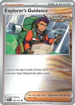 Explorer's Guidance 107/131 Reverse Holo Prismatic Evolutions
