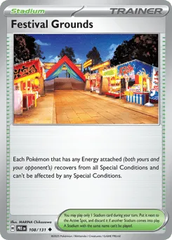 Festival Grounds 108/131 Normal Prismatic Evolutions