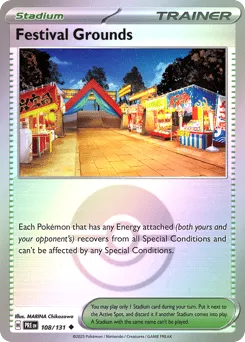 Festival Grounds 108/131 Poké Ball Prismatic Evolutions