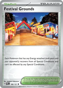 Festival Grounds 108/131 Reverse Holo Prismatic Evolutions
