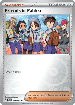 Friends in Paldea 109/131 Reverse Holo Prismatic Evolutions
