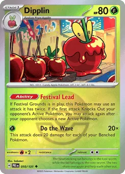 Dipplin 010/131 Poké Ball Prismatic Evolutions