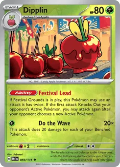 Dipplin 010/131 Reverse Holo Prismatic Evolutions