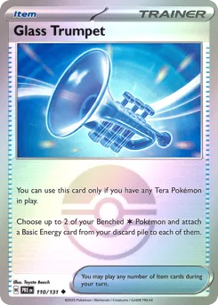 Glass Trumpet 110/131 Poké Ball Prismatic Evolutions