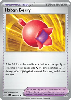 Haban Berry 111/131 Normal Prismatic Evolutions