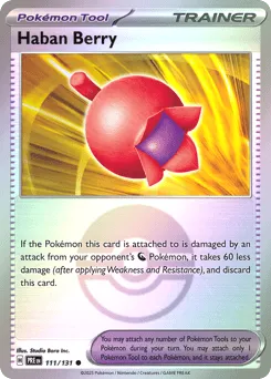 Haban Berry 111/131 Poké Ball Prismatic Evolutions