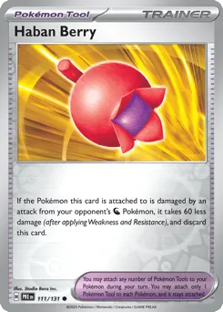 Haban Berry 111/131 Reverse Holo Prismatic Evolutions