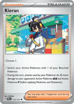 Kieran 113/131 Normal Prismatic Evolutions